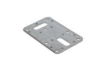 Timco Flat Connector Plate - 100 x 62mm (5pcs)