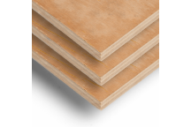 Hardwood Faced Plywood 18mm - 2.4 x 1.2m (8 x 4\')