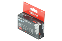 Timco Heavy Duty Galvanised Staples 12mm