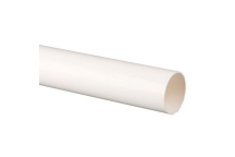 Roundstyle Downpipe - 4m White