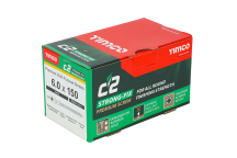 Timco C2 Multi-Purpose Premium Screws - 6.0 x 150mm (100pcs)