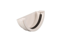 Roundstyle External Stopend White