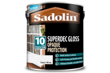 Sadolin Superdec Opaque Wood Protection Super White Satin - 1L