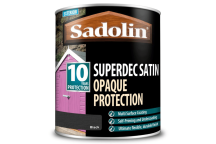 Sadolin Superdec Opaque Wood Protection Black Satin - 1L