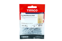Timco Masonry Nails Zinc - 2.5 x 30mm ( 50pcs)