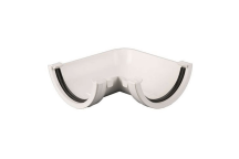 Roundstyle Gutter Angle -  90° White