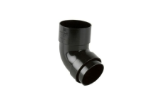 Roundstyle Offset Downpipe Bend - 112½° Black