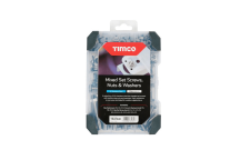 Timco Set Screws Nuts Washers Zinc Mixed Tray (199pcs)