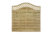 Florence Fence Panel - 1.8 x 1.8m (6 x 6\') Green
