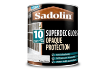 Sadolin Superdec Opaque Wood Protection Super White Satin - 1L