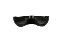 Roundstyle Gutter Angle -  90° Black