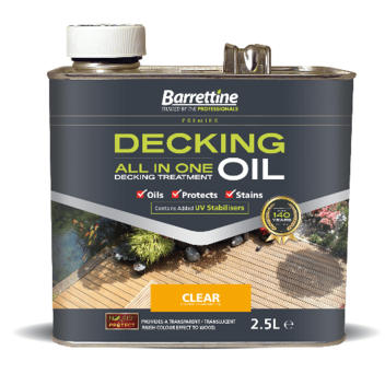 Decking All in One Oil Treatment Clear - 2.5L