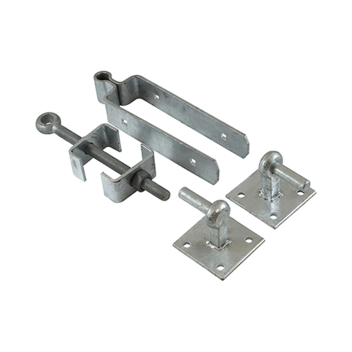 Timco Adjustable Hinge Set With Plate - 600mm