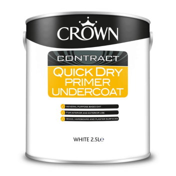 Crown Quick Dry Undercoat White - 2.5L