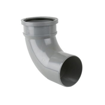 Industrial Single Socket Bend -  92½°  Grey