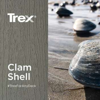 Trex Enhance Basics Composite Decking Board Clam Shell - 4.88m