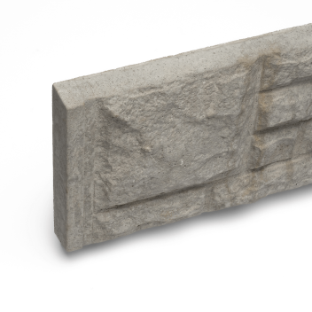 Concrete Gravelboard Rockface 300mm - 1.83m