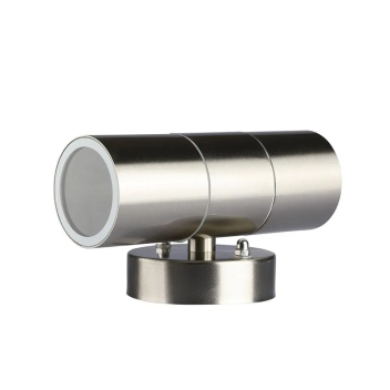 Up & Down Wall Light Body Only - Stainless Steel