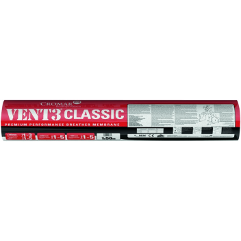Vent3 Classic 1m Breathable Roofing Underlay - 50m