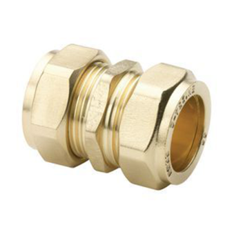 Compression Straight Coupler15mm