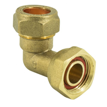 Compression Bent Tap Connector 22mm x 3/4\'\'