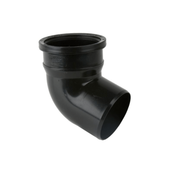 Single Socket Bend - 112½° Black