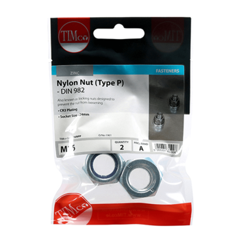 Timco P Nylon Nuts - M16 (2pcs)