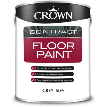Crown Floor Paint Grey - 5L