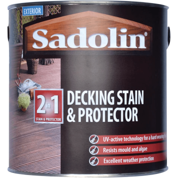 Sadolin Decking Stain & Protect Ebony - 2.5L