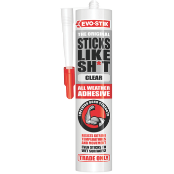 Evo-Stick Sticks Like Sh*t Adhesive Clear - 290ml
