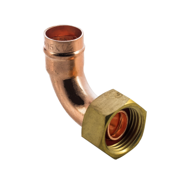 Solder Ring Fitting Bent Tap Connector 22mm x 3/4\'\'