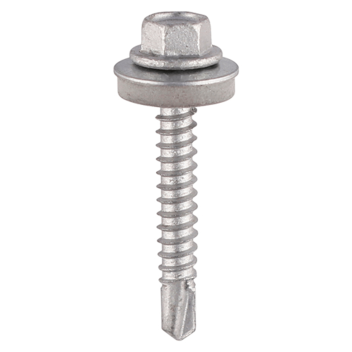 Timco Self-Drilling Screws Exterior with EPDM Washer - 5.5 x 50mm (100pcs)