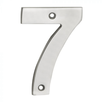Eurospec Satin S.Steel Door Number - 7