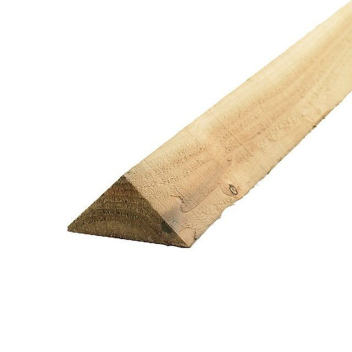 75 x  75mm (3 x 3\") Treated Timber Arris Rail 3m Brown