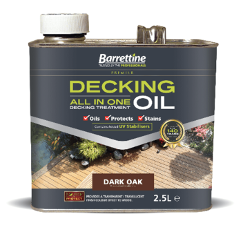 Decking All in One Oil Treatment Dark Oak - 2.5L