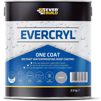 Everbuild Evercryl 2.5kg Grey